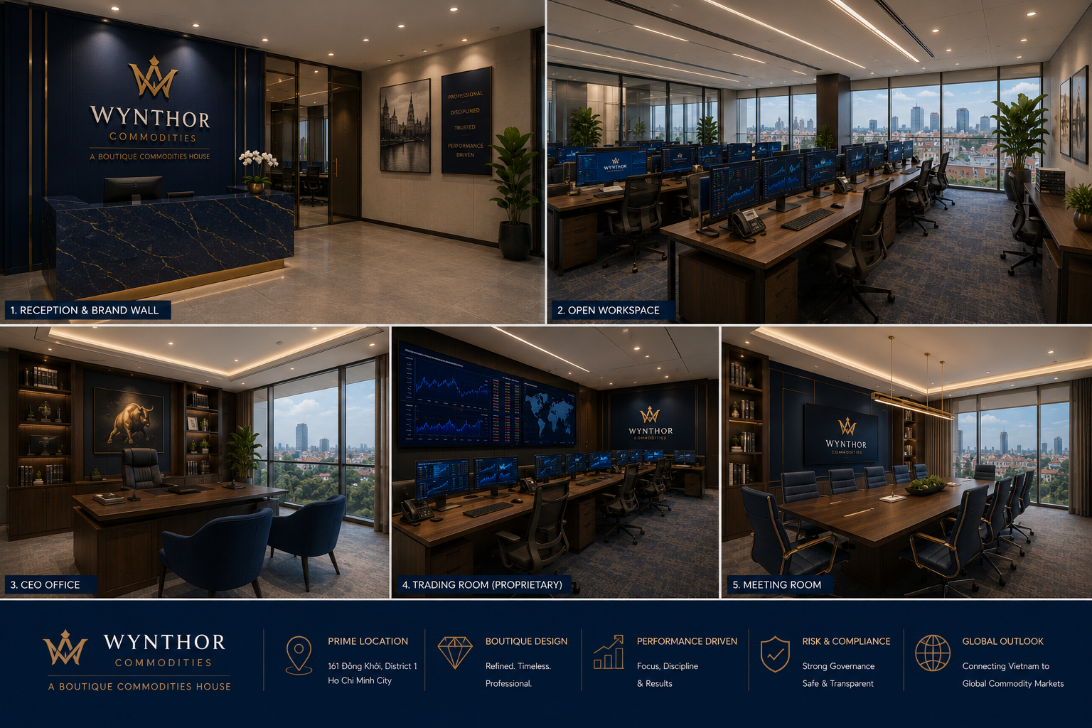 Wynthor Commodities office concept