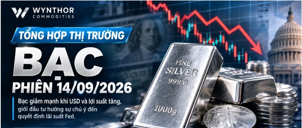 Tổng quan thị trường Bạc ngày 14/09/2026